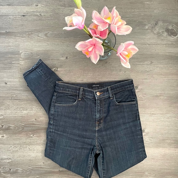 J BRAND / HIGH RISE MARIA SKINNY JEANS 26 - Picture 3 of 6